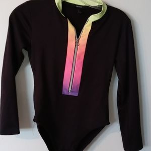 Forever 21 Long Sleeve Leotard